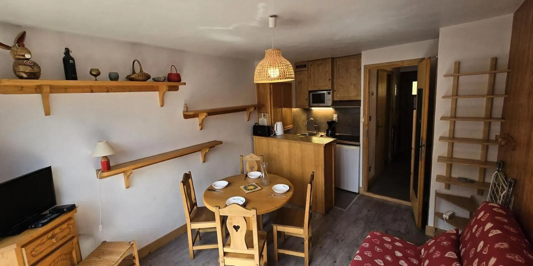 Apartment Residence Le Centre - Studio Pour 4 Personnes Mae-3346 La Plagne