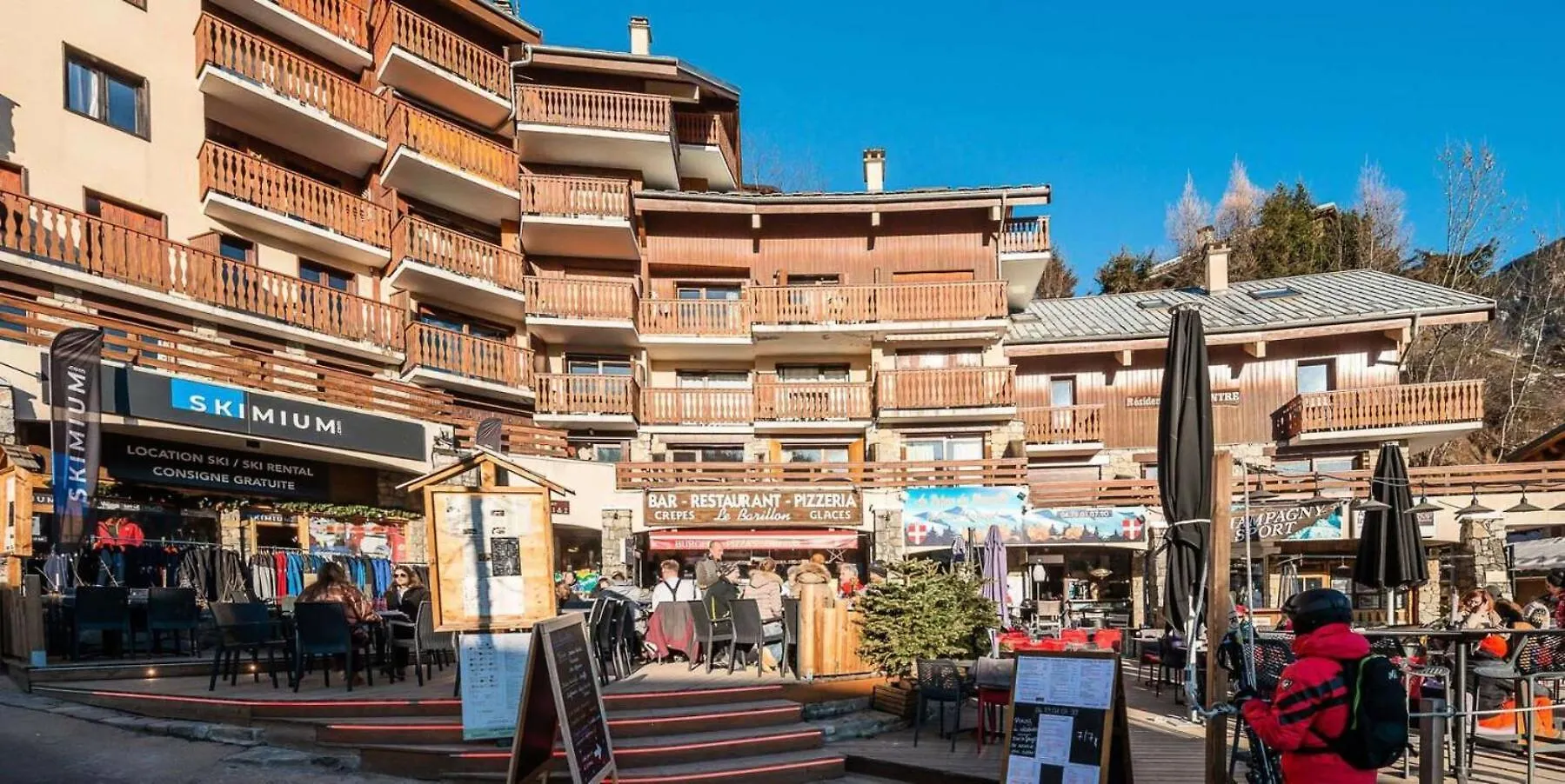 Apartment Residence Le Centre - Studio Pour 4 Personnes Mae-3346 La Plagne